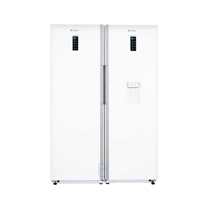 یخچال فریزر دوقلو 38 فوت اسنوا سری Zhivan مدل SRDI/SFDI-M212GW